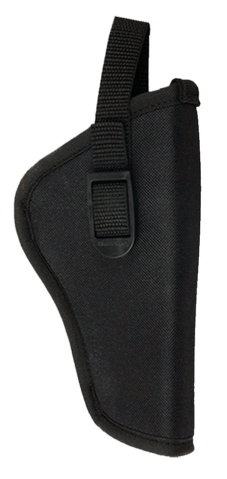 Bulldog DLX12 Pit Bull OWB Holster Black Nylon Belt Loop Fits S&W J/K/L/N Frame 3-4" Barrel Right Hand
