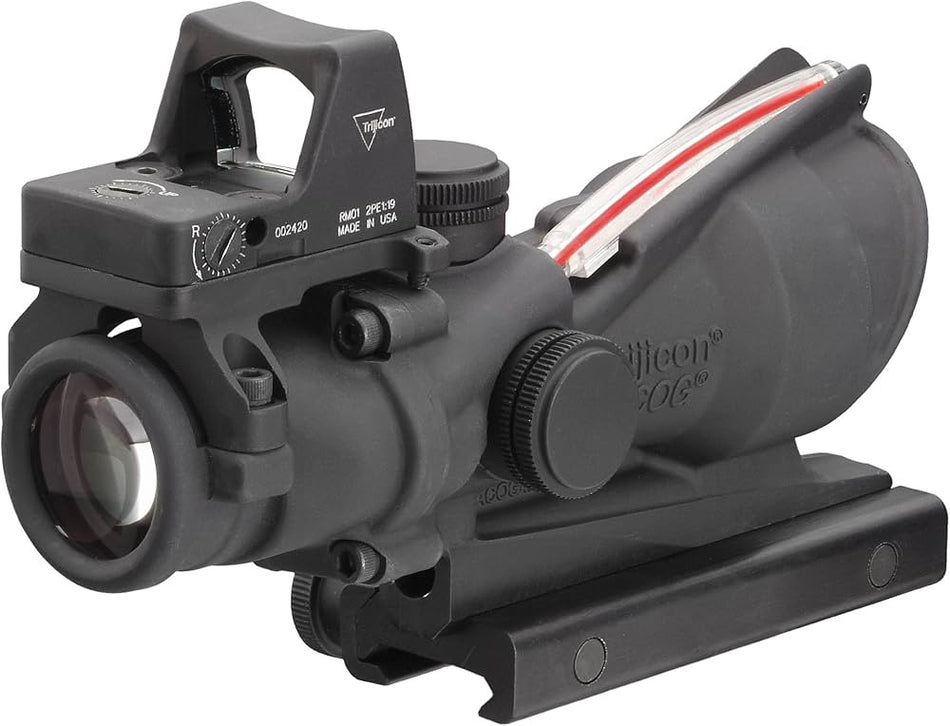 Trijicon ACOG Rifle Scope 4x32mm Dual Illuminated Red Crosshair .223 Reticle