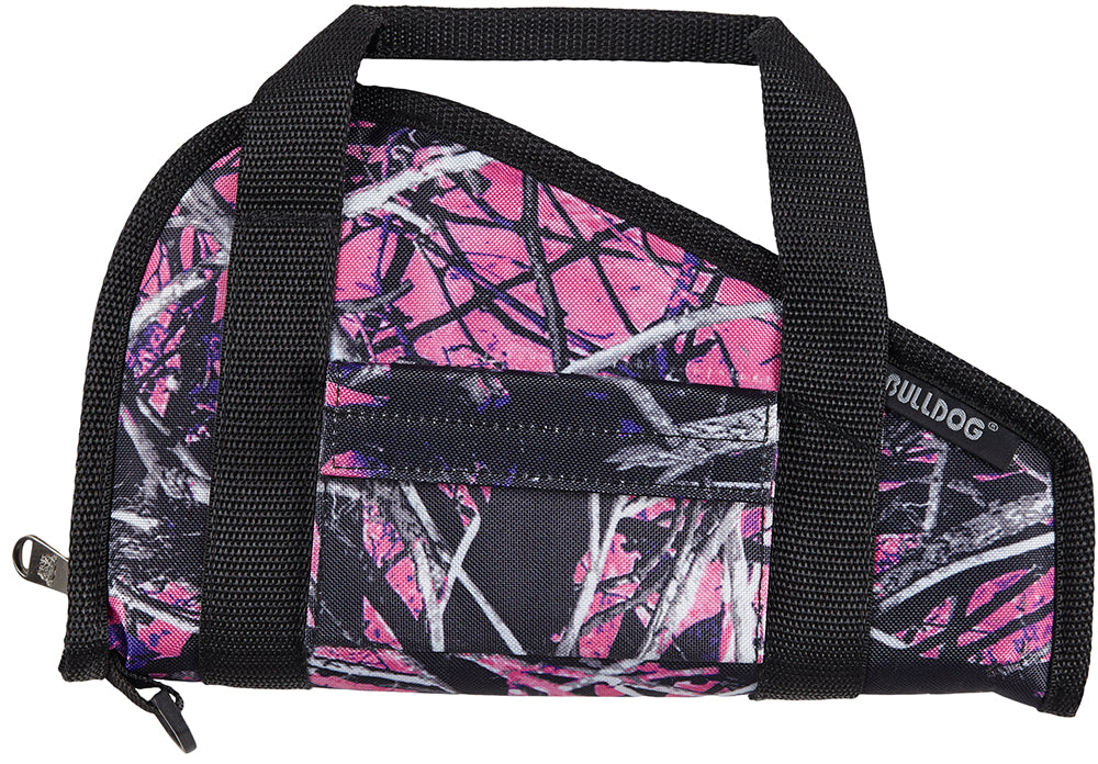 Bulldog BD600MDG Pistol Rug Small 12" Muddy Girl Camo/Black Nylon with 1.75" Soft Padding