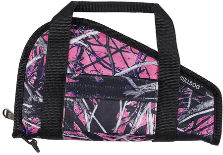 Bulldog BD600MDG Pistol Rug Small 12" Muddy Girl Camo/Black Nylon with 1.75" Soft Padding