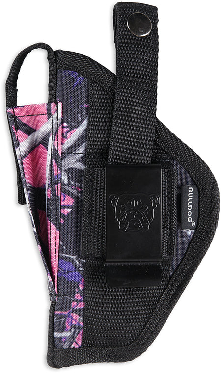 Bulldog FSN20MDG Extreme OWB Muddy Girl Camo Nylon Holster Fits Ruger LC9 Sub-Compact Autos 2-3" Barrel Ambidextrous