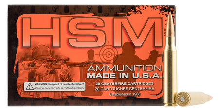 HSM Match .338 Lapua Magnum 300 gr BTHP ammo