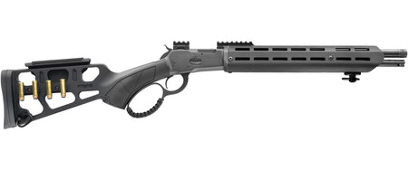 Chiappa Firearms 920434 Wildlands Takedown 92 44 Mag 9+1 16.50" Blued Steel Threaded Barrel, Blued Picatinny Rail Steel Receiver, M-LOK Handguard, Skeletonized Black Synthetic Stock w/Adjustable Comb