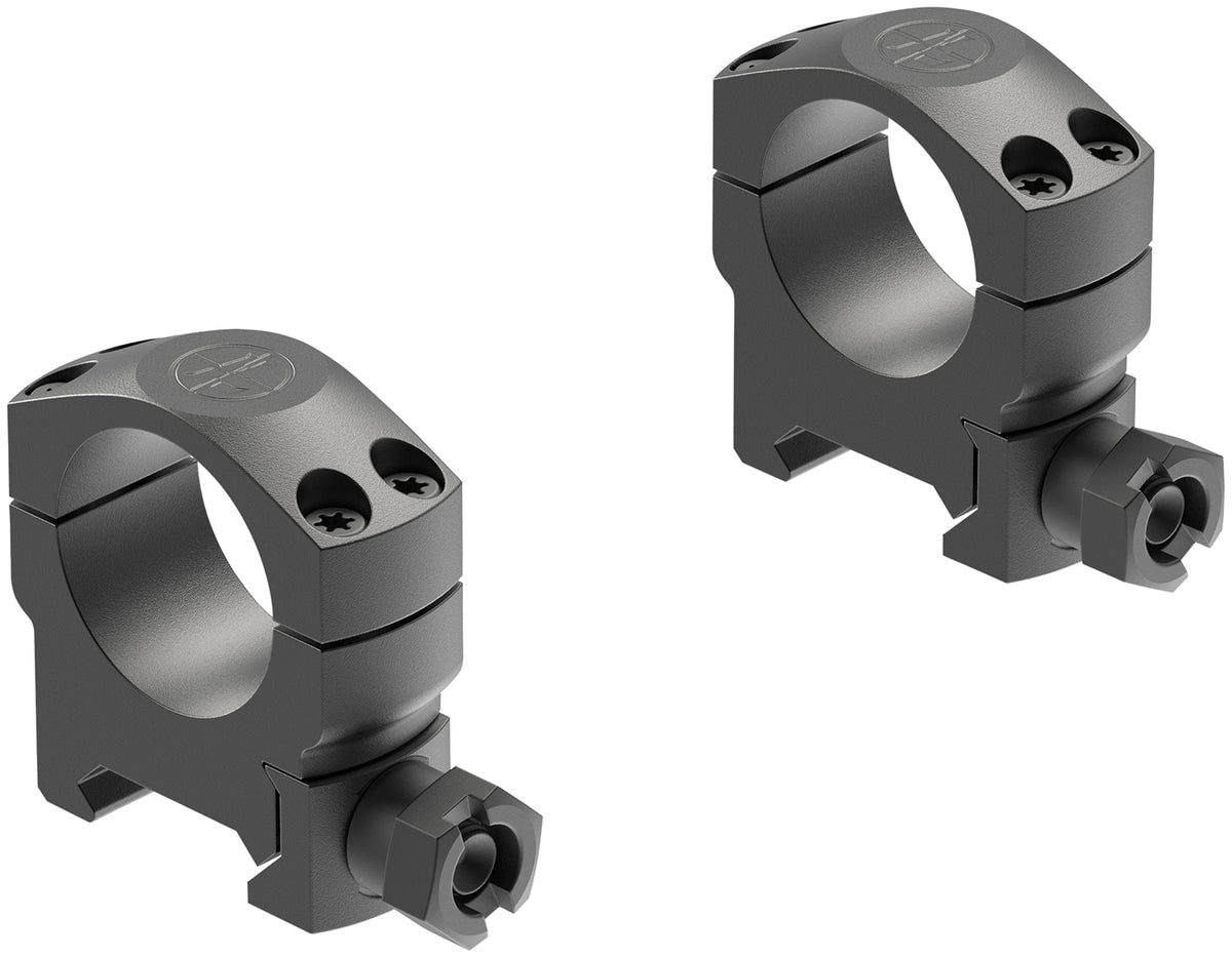 Leupold 57524 Mark 4 1" Medium Picatinny Scope Ring Set Matte Black