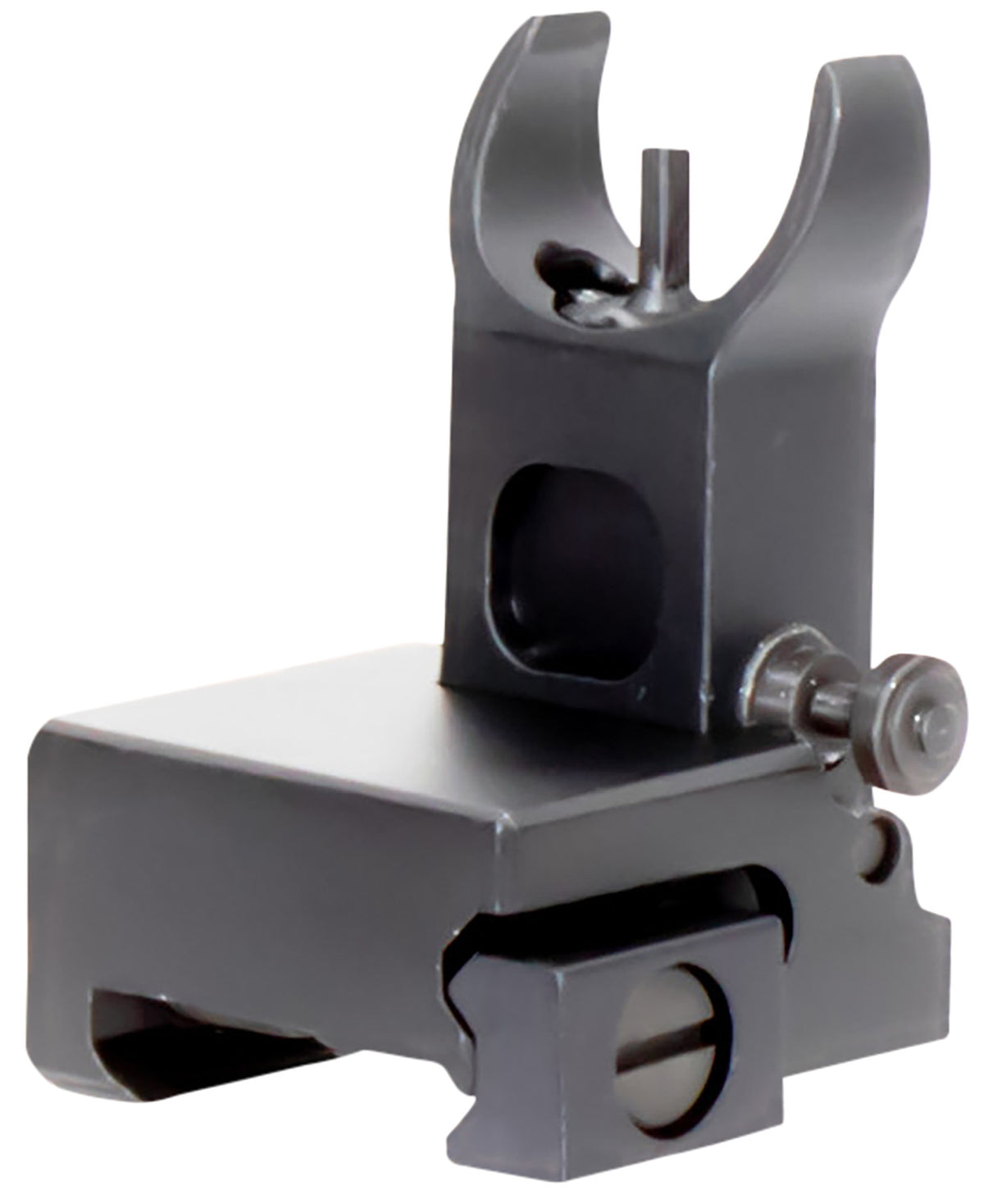 Aim Sports MT200 AR-15 Low Profile Flip-Up Front Sight Black Anodized Aluminum