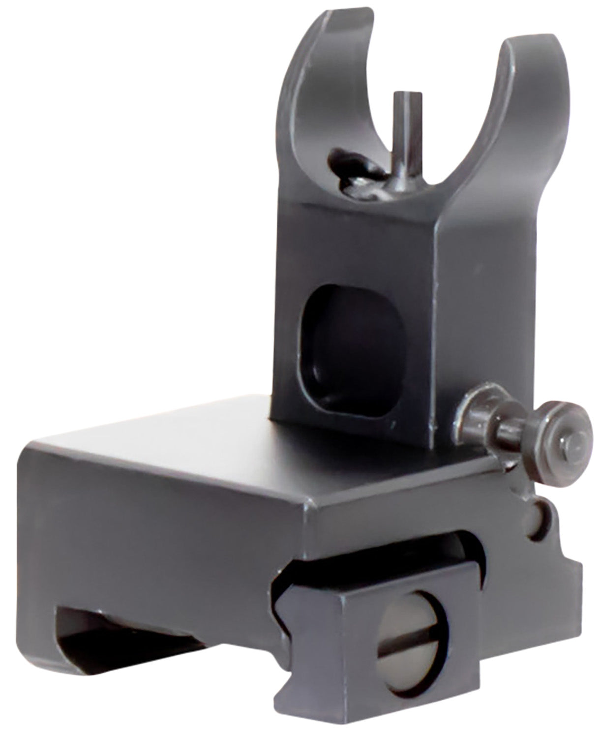 Aim Sports MT200 AR-15 Low Profile Flip-Up Front Sight Black Anodized Aluminum