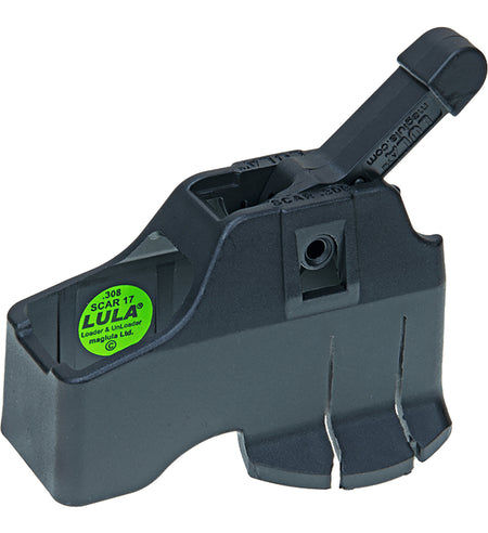 Maglula LU24B LULA Magazine Loader & Unloader for FN SCAR 17/H .308 Win/7.62x51mm NATO, Black Polymer