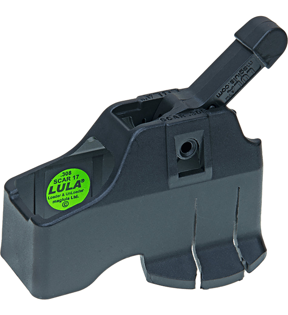 Maglula LU24B LULA Magazine Loader & Unloader for FN SCAR 17/H .308 Win/7.62x51mm NATO, Black Polymer