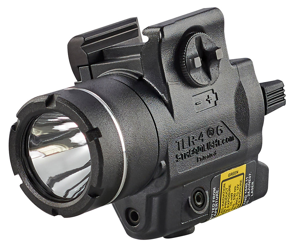 Streamlight 69245 TLR-4 G Weapon Light Black 160 Lumens White C4 LED/Green Laser