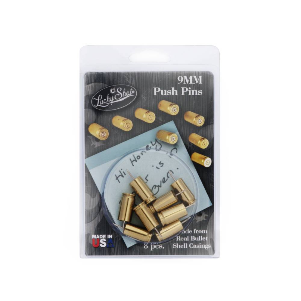 2 Monkey Trading Push Pins 9MM Brass 8-Piece Set