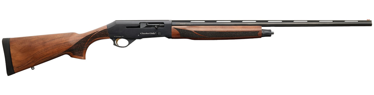 Chiappa Firearms 930369 601 Field Full Size 410 Gauge Semi-Auto 3" 4+1 26" Blued Chrome Lined Vent Rib Barrel, Black Anodized Aluminum Receiver, Fixed Walnut Wood Stock