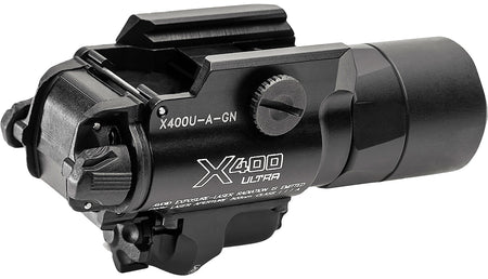 SureFire X400U-A-GN Ultra Black 1000 Lumens White LED with Green Laser