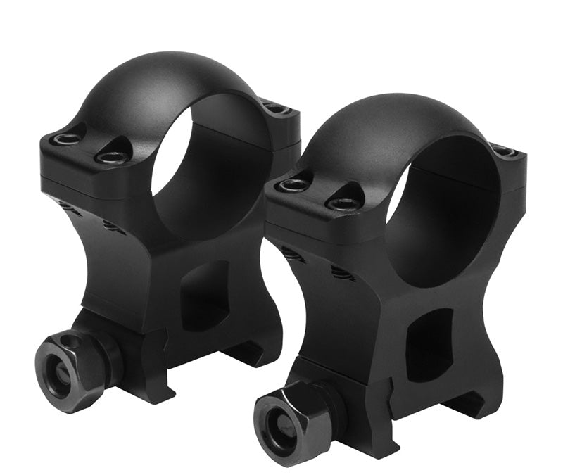 NcSTAR VISM Hunter 1" Scope Rings, 1.3" Height, Black
