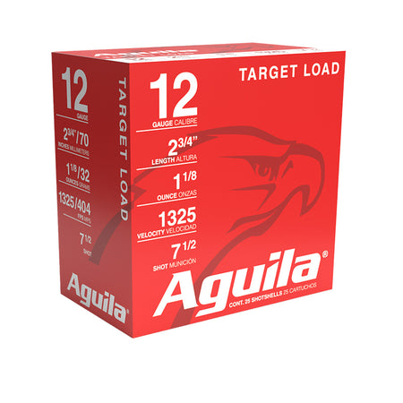 Aguila Competition Sporting Clays High Velocity 12 Gauge 2.75 in / 2.75 in #7.5 1-1/8 oz