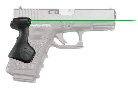Crimson Trace 0167501 Lasergrips Green Laser for Glock 19/23/32 Compact Gen3/Gen4/Gen5, Black Polymer