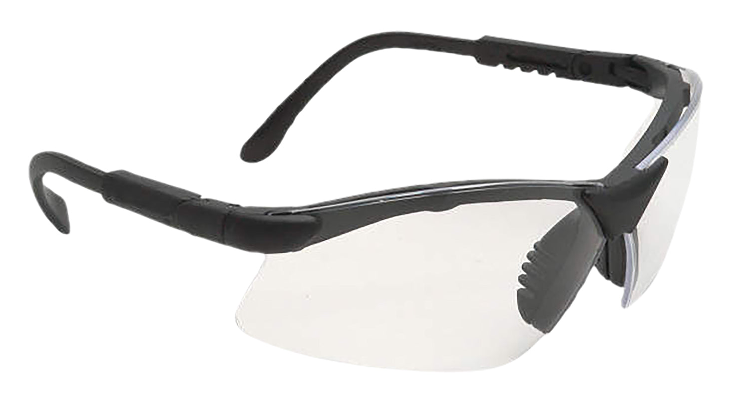 Radians RV0110CS Revelation Shooting Glasses Adult Clear Anti-Fog Lens Black Frame