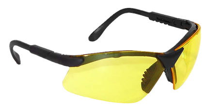 Radians RV0140CS Revelation Shooting Glasses Adult Yellow Anti-Fog Lens Black Frame