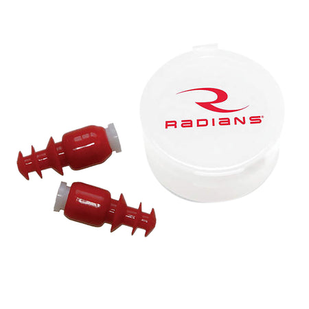 Radians CF7000BP Cease Fire Baffle In-Ear Earplugs Red Adult 1 Pair