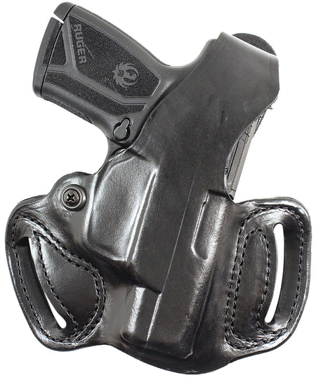 DeSantis Gunhide Thumb Break Mini Slide OWB Black Leather Holster Belt Slide Kel-Tec PMR30 Right Hand