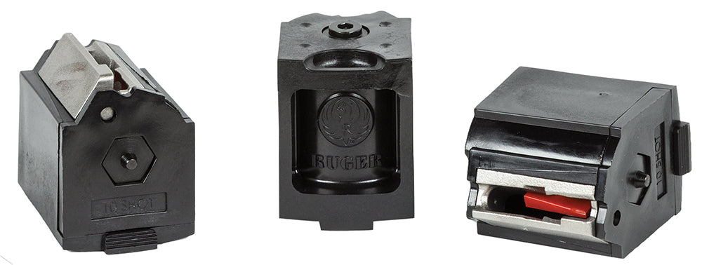 Ruger 90451 BX-1 10-Round .22LR Rotary Magazine for 10/22/SR/American Rimfire 3-Pack