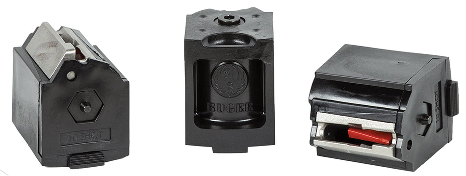 Ruger 90451 BX-1 10-Round .22LR Rotary Magazine for 10/22/SR/American Rimfire 3-Pack