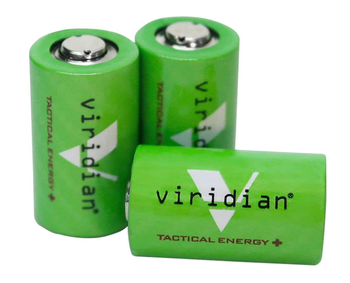 Viridian 3500004 CR2 Tactical Energy Lithium Battery 3.0V 1050mAh (3-Pack)