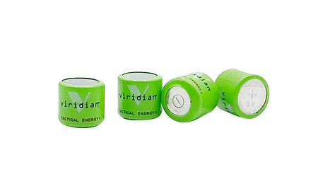 Viridian 3500002 1/3N Tactical Energy+ Lithium Battery Green 3.0V (4-Pack)