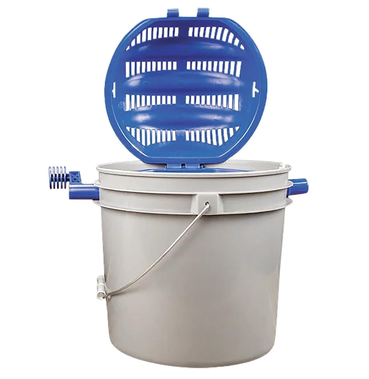 Frankford Arsenal Rotary Sifter and Bucket Kit 3.5 Gallon Gray