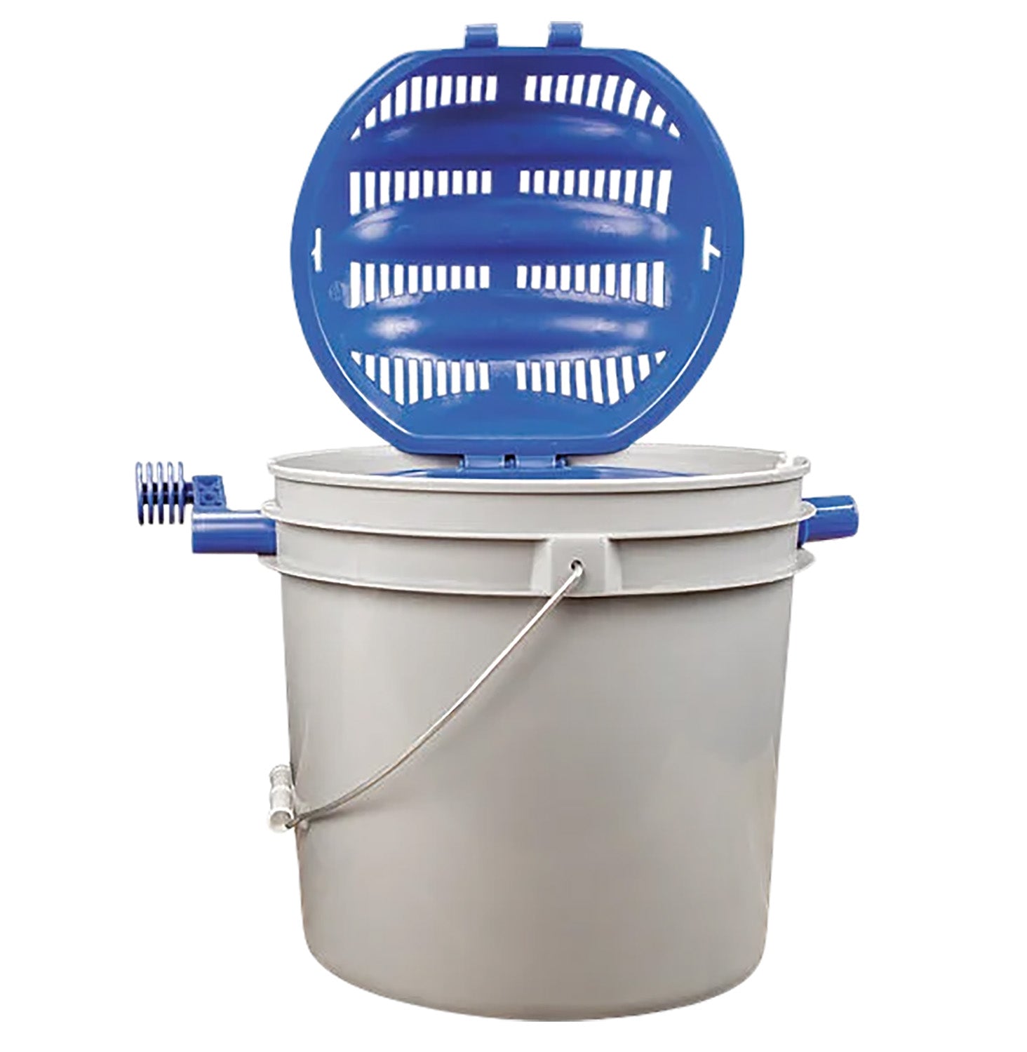 Frankford Arsenal Rotary Sifter and Bucket Kit 3.5 Gallon Gray