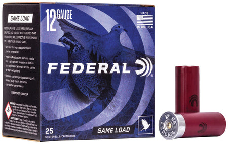 Federal Game-Shok Game Load Upland 12 Gauge 2.75 in / 2.75 in #7.5 1 oz