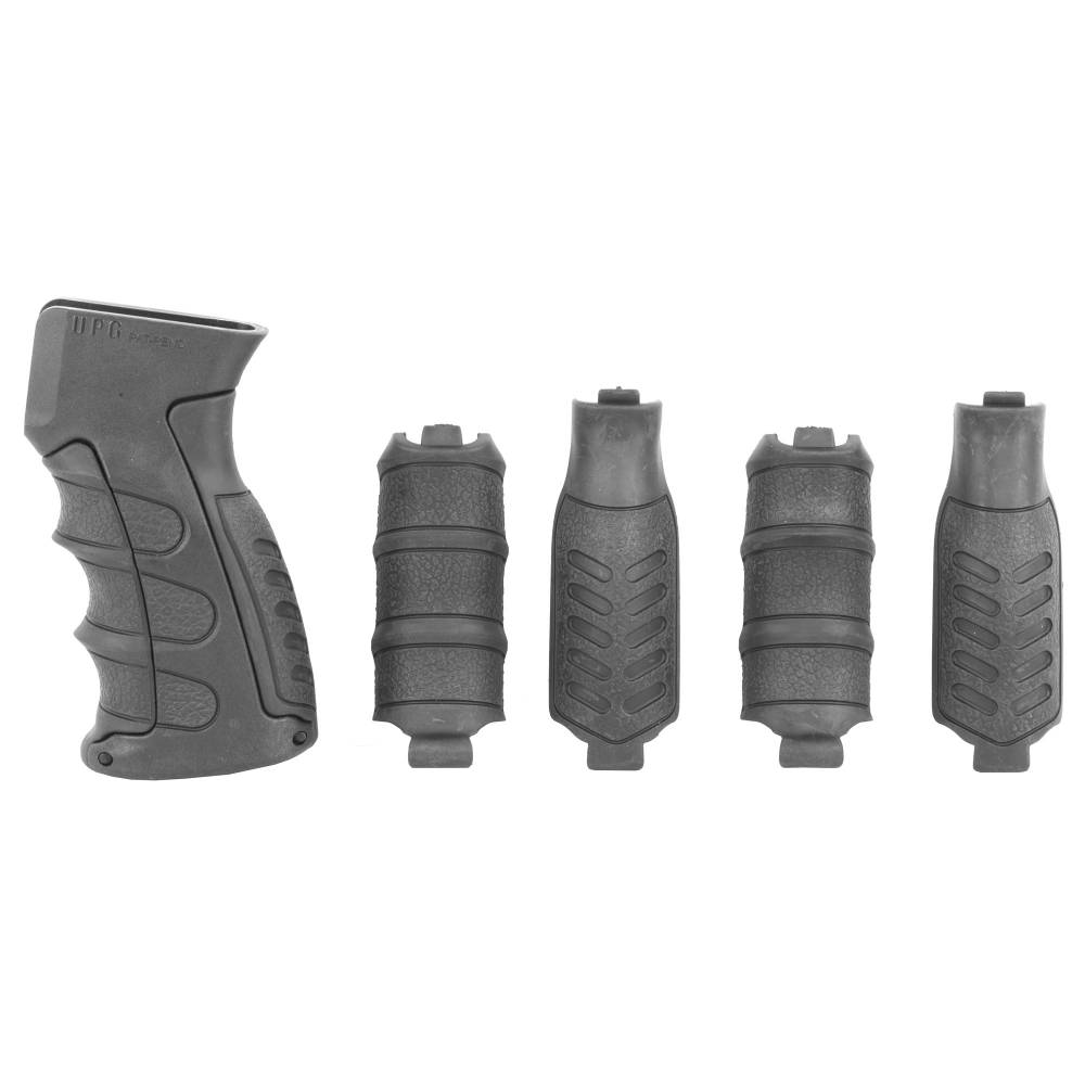 CAA AK Interchangeable 6-Piece Grip Set Black