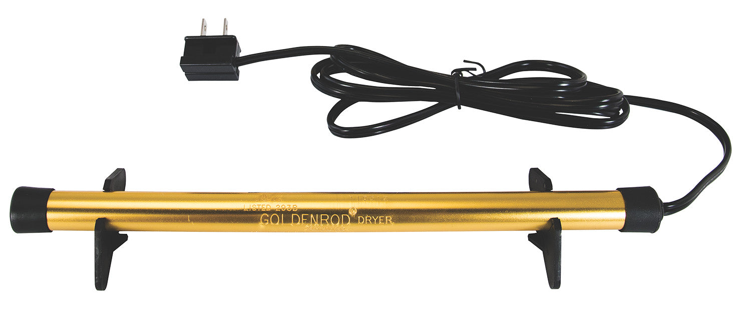 Lockdown Golden Rod Dehumidifier 12" 110/120 Volt AC Plug