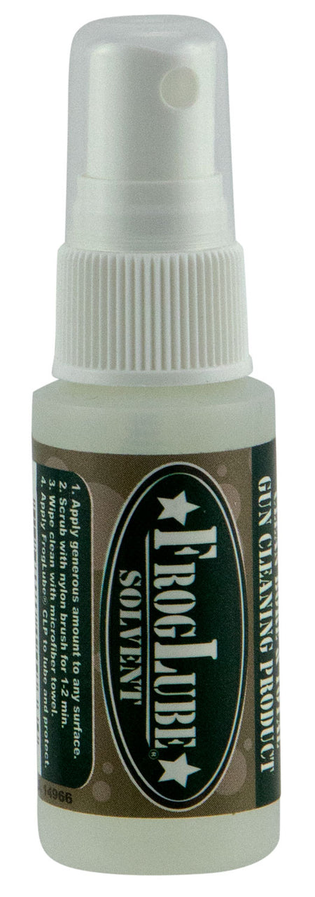 FrogLube 14966 Solvent Spray 1 oz - Removes Carbon Build-Up from Firearms