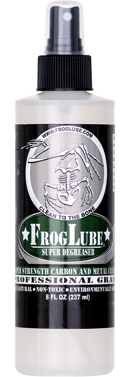 FrogLube 15219 Super Degreaser 8 oz Trigger Spray - Removes Oil, Grease & Dirt