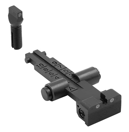 Meprolight Tru-Dot Self-Illuminated AK/AKM 3-Dot Green Tritium Front & Rear Night Sight Set