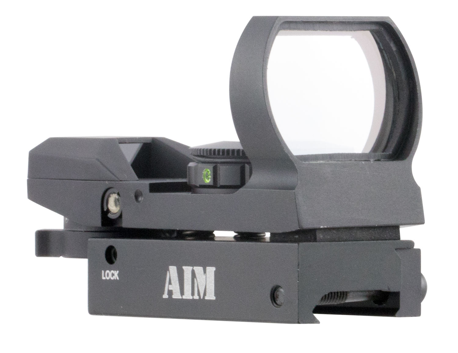 Aim Sports RT4WF1 Warfare Edition Reflex Sight Matte Black 1x 24x34mm Red/Green Multi Reticle