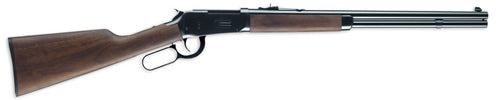 Winchester Guns 534174114 Model 94 Short Rifle 30-30 Win Caliber with 7+1 Capacity, 20" Barrel, Brushed Polish Blued Metal Finish & Satin Walnut Fixed Straight Grip Stock Right Hand (Full Size)