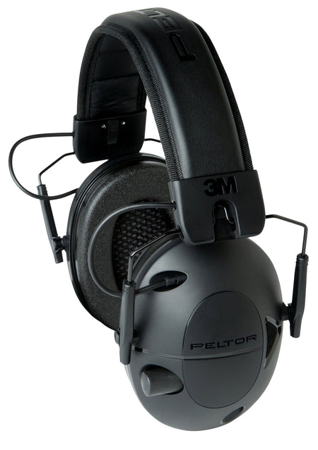 Peltor Sport Tactical 100 Electronic Hearing Protector Earmuffs 22 dB NRR Black Adult