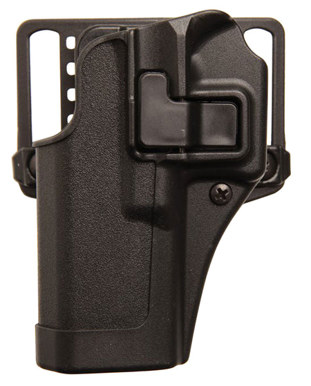 Blackhawk Serpa CQC OWB Matte Black Polymer Holster Belt Loop/Paddle Compatible with Glock 42 Left Hand