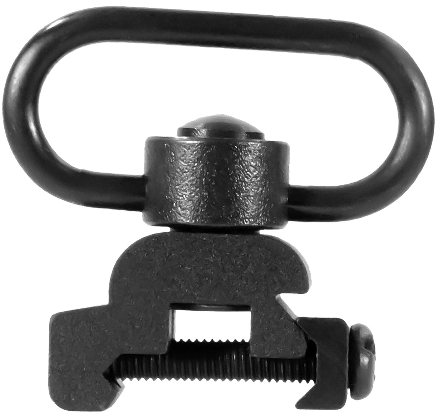 Aim Sports MT030 Push Button Quick Detach Sling Rail Mount Black Anodized Aluminum 1.41"