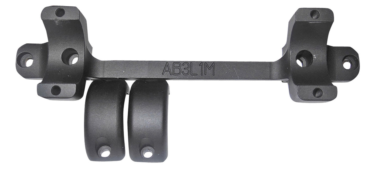DNZ AB3L1M Game Reaper Browning Scope Mount and Ring Combo 1-Inch Matte Black