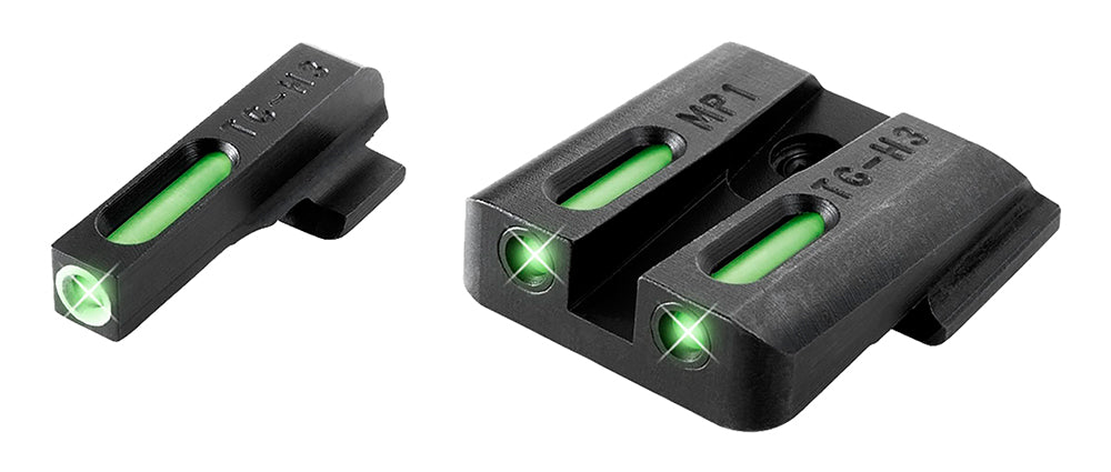 TruGlo TG13MP1A TFX Tritium & Fiber Optic Front and Rear Sight Set