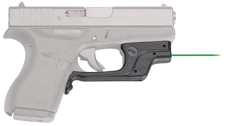 Crimson Trace 0146301 LG-443 Laserguard for Glock 42/43 Green Laser Black Polymer