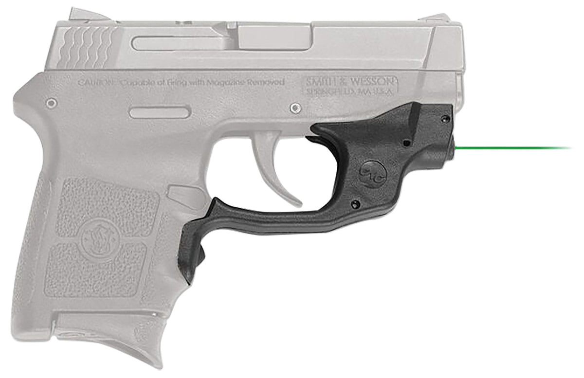 Crimson Trace 0143901 LG-454G Laserguard for S&W M&P Bodyguard .380 Green Laser Black Polymer