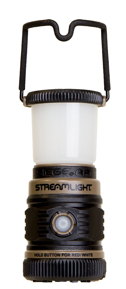 Streamlight 44941 The Siege Camping Lantern 200 Lumens Red/White LED Coyote