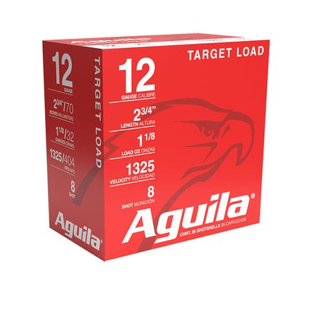 Aguila Competition Sporting Clays High Velocity 12 Gauge 2.75 in / 2.75 in #8 1-1/8 oz