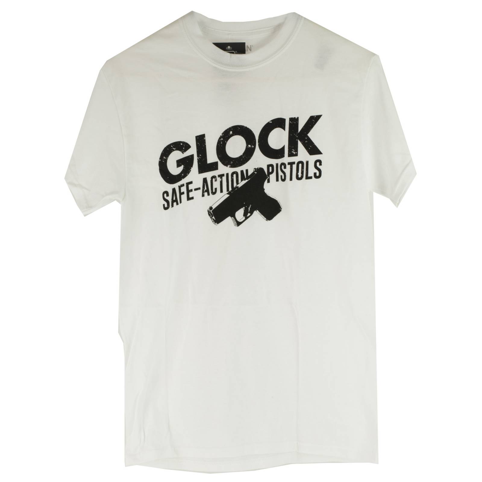 Glock OEM Safe Action White T-Shirt 2XL