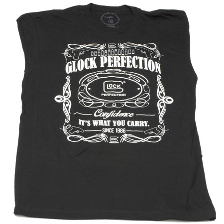 Glock OEM Flourish Men's Black T-Shirt Small