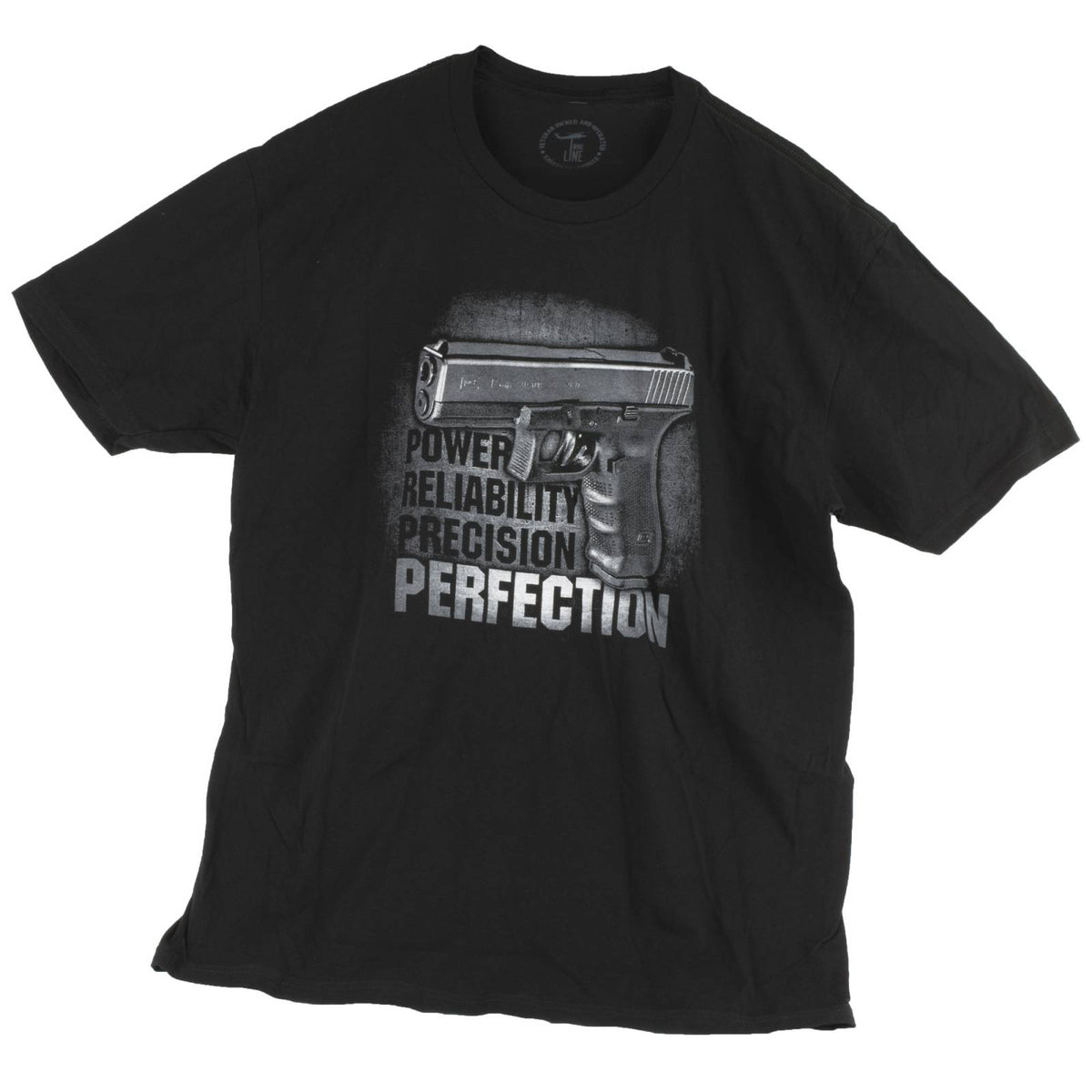 Glock OEM G17 Perfection Men's Black T-Shirt Medium