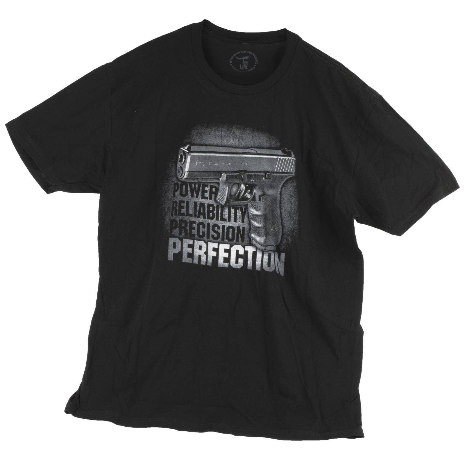 Glock OEM G17 Perfection Men's Black T-Shirt Medium